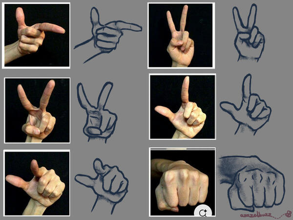 Day 6 - Hand Studies